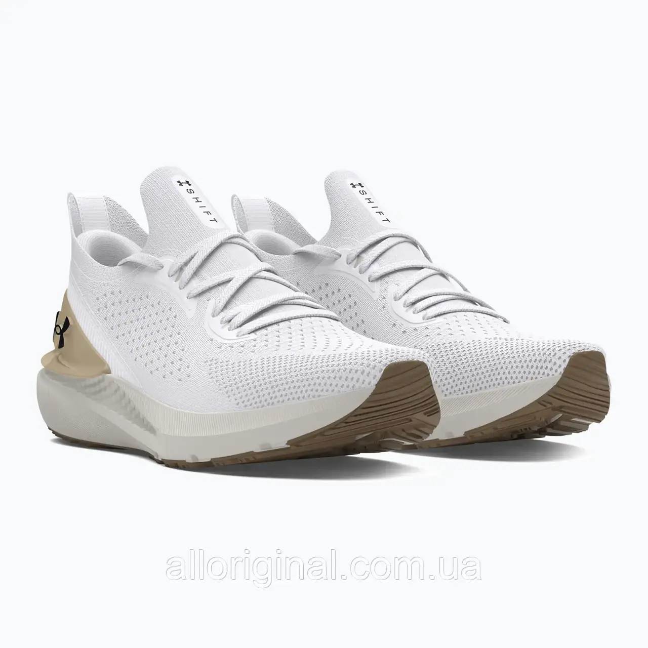 AllOriginal com ua Жіночі кросівки Under Armour Shift білі/біла глина/чорні РОЗМІРИ ЗАПИТУЙТЕ