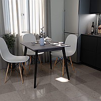 Стіл обідній для кухні Неман ТУРІН 780 Оксид мат Р254