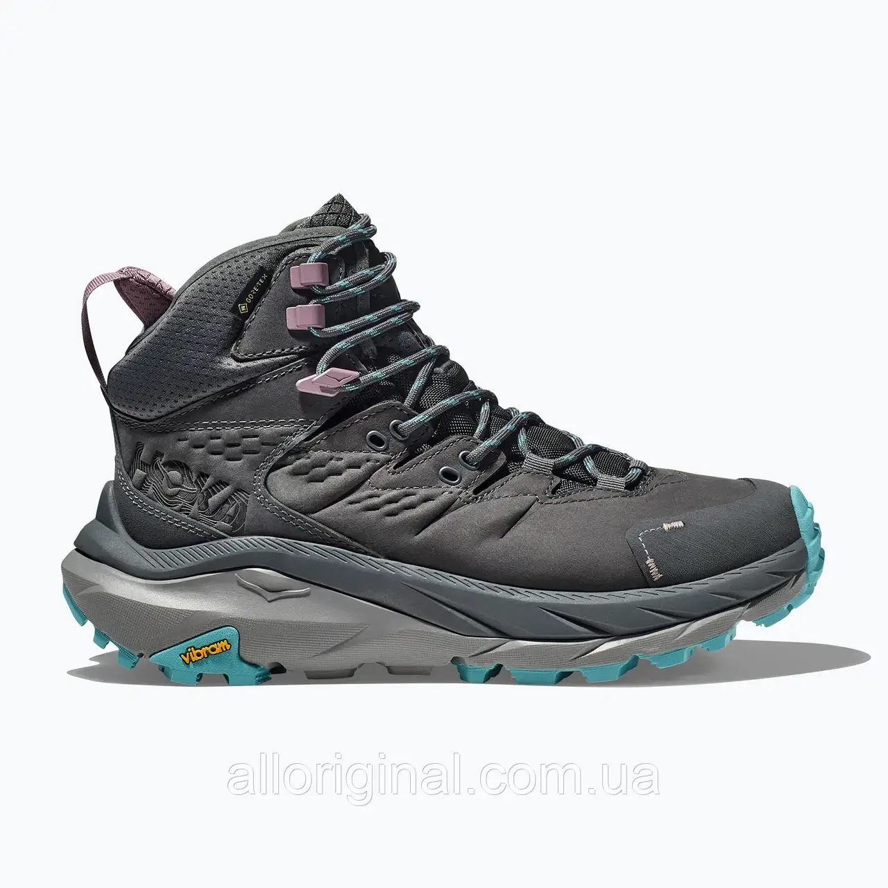 AllOriginal com ua Жіночі туристичні черевики HOKA Kaha 2 GTX кастерок/кораловий відтінок РОЗМІРИ ЗАПИТУЙТЕ