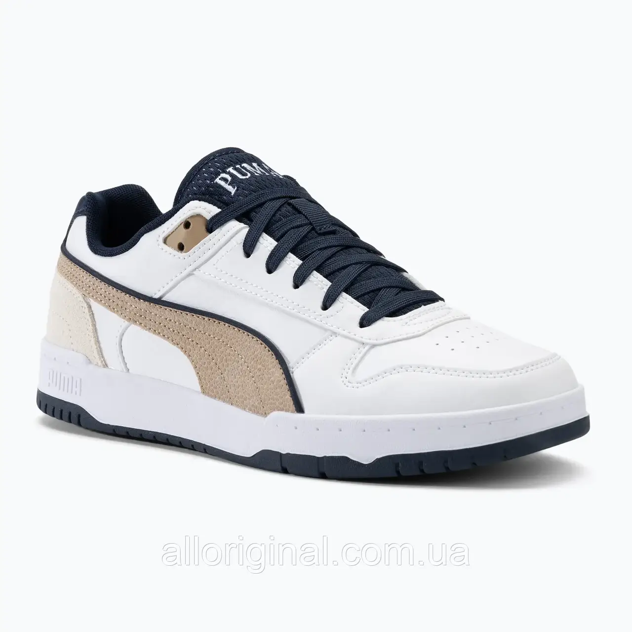 AllOriginal com ua Кросівки PUMA RBD Game Low Retro Club puma white/club navy/prairie tan РОЗМІРИ ЗАПИТУЙТЕ