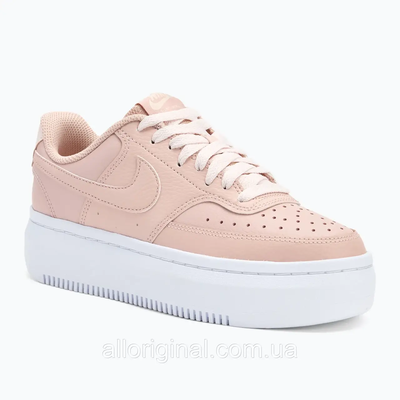 AllOriginal com ua Жіночі туфлі Nike Court Vision Alta рожевий оксфорд/білий/світлий ніжно-рожевий/рожевий