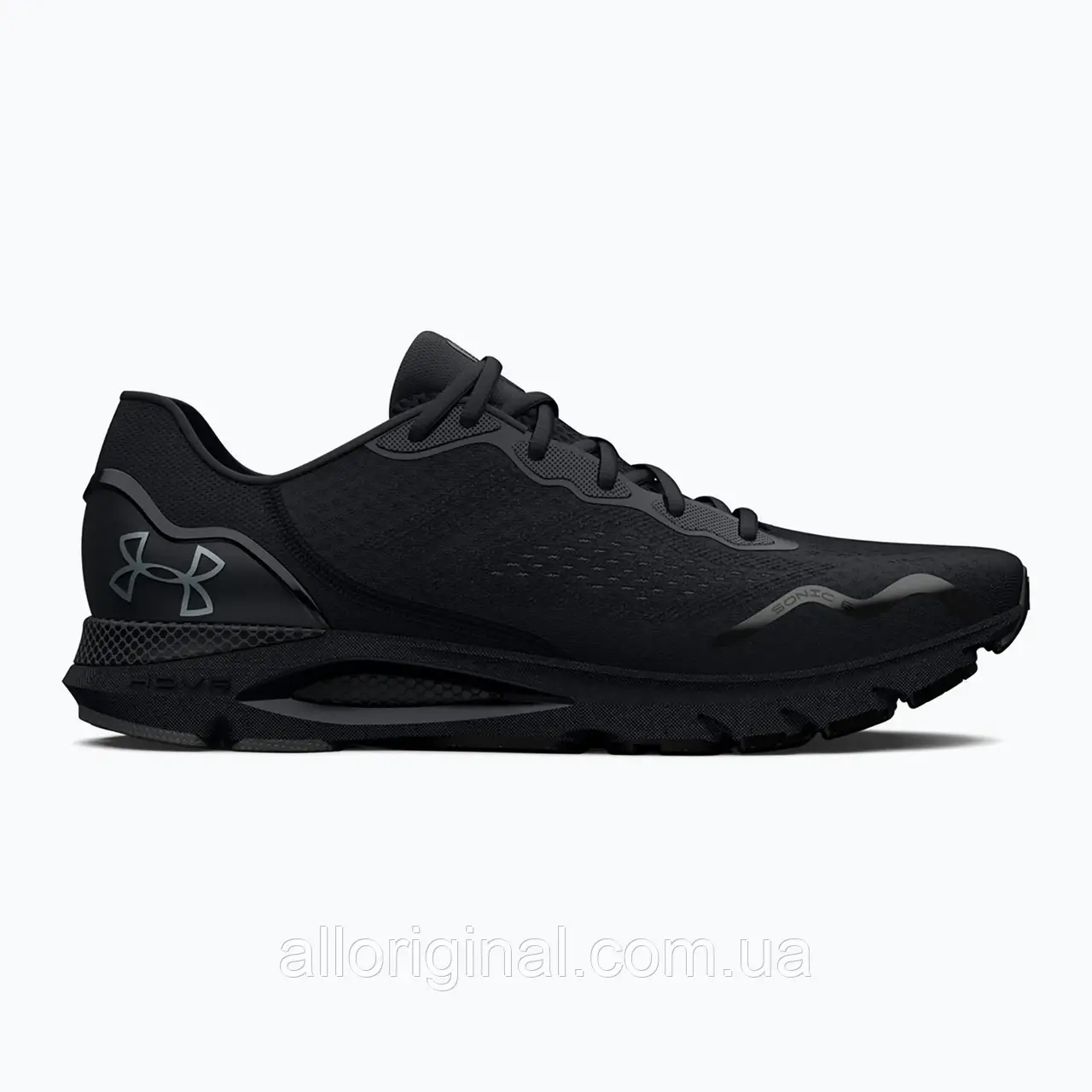 AllOriginal com ua Жіночі бігові кросівки Under Armour Hovr Sonic 6 чорний/чорний/металік гарматний метал
