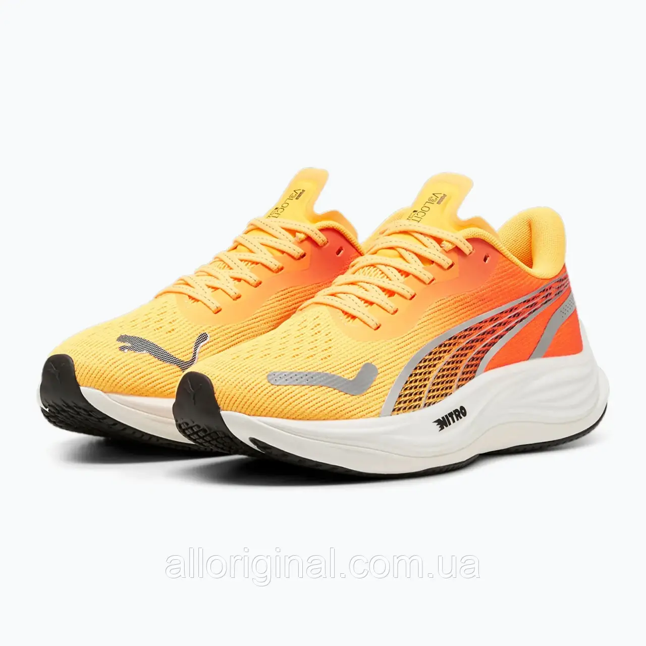 AllOriginal com ua Жіночі бігові кросівки PUMA Velocity Nitro 3 Fade сонячний потік/захід сонця/білий РОЗМІРИ