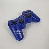Бездротовий ігровий джойстик — PS-3 для Sony PlayStation 3, геймпад ПС3 з Bluetooth, синій, фото 3