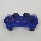 Бездротовий ігровий джойстик — PS-3 для Sony PlayStation 3, геймпад ПС3 з Bluetooth, синій, фото 6