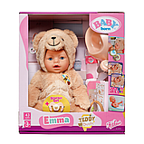 Лялька Baby Born Емма у костюмі ведмедика Zapf Creation 837115, фото 10