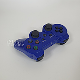 Бездротовий ігровий джойстик — PS-3 для Sony PlayStation 3, геймпад ПС3 з Bluetooth, синій, фото 9