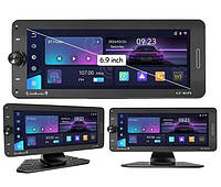 Автомагнітола RIAS 601W 6.9" з сенсорним екраном та підтримкою CarPlay та Android