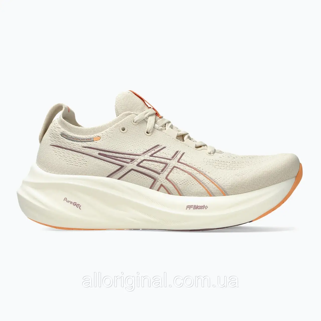 AllOriginal com ua Жіночі кросівки ASICS Gel-Nimbus 26 вівсяні / вицвілі помаранчеві РОЗМІРИ ЗАПИТУЙТЕ