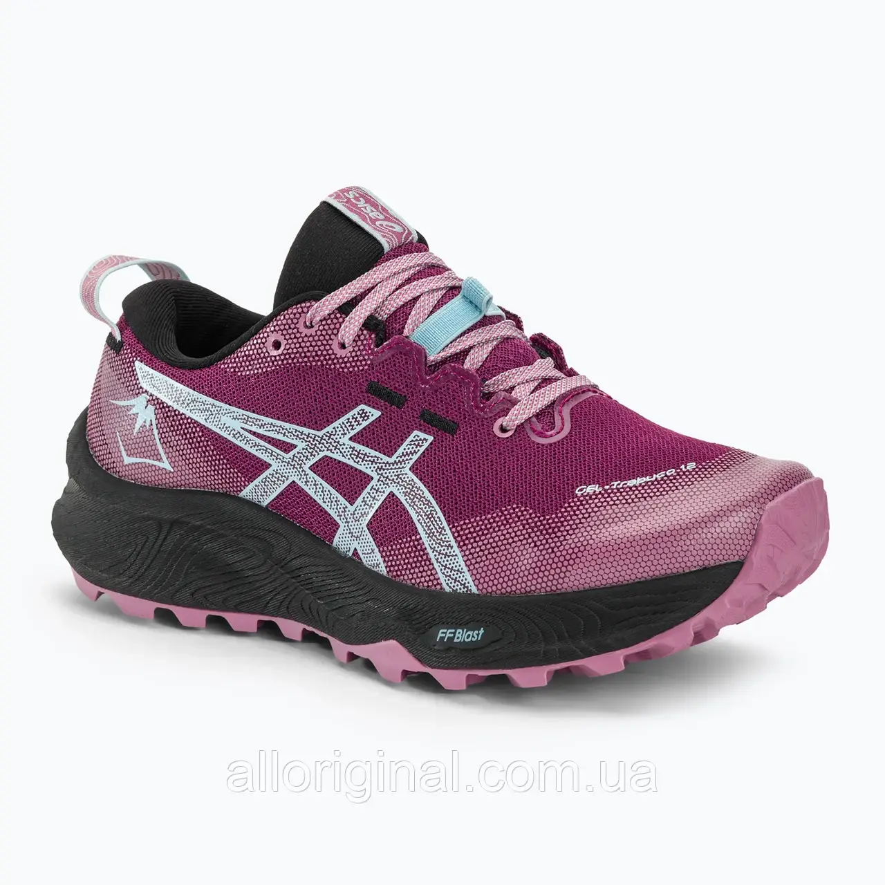 AllOriginal com ua Кросівки для бігу жіночі ASICS Gel-Trabuco 12 blackberry/light blue РОЗМІРИ ЗАПИТУЙТЕ