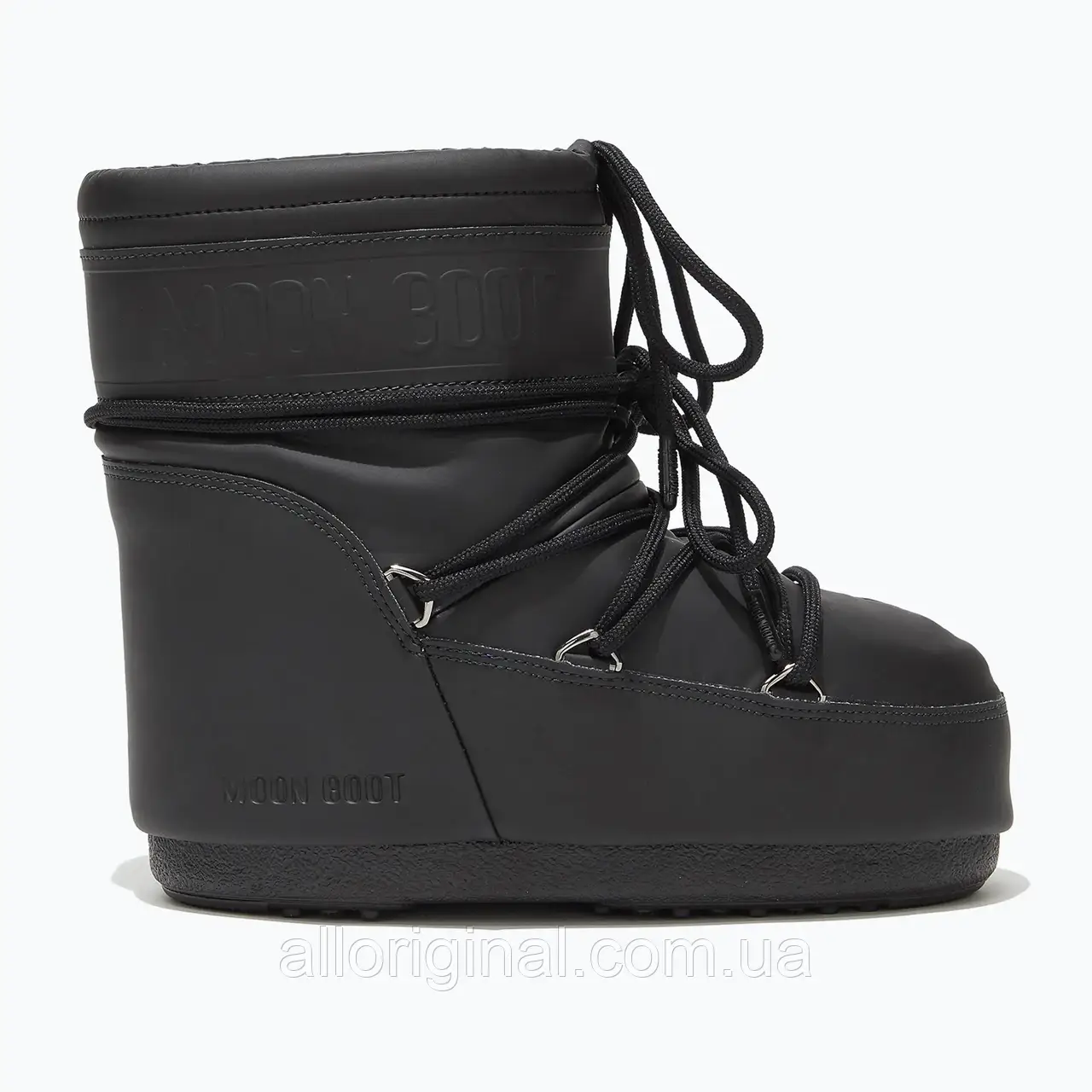 AllOriginal com ua Жіночі снігоступи Moon Boot Icon Low Rubber чорні РОЗМІРИ ЗАПИТУЙТЕ