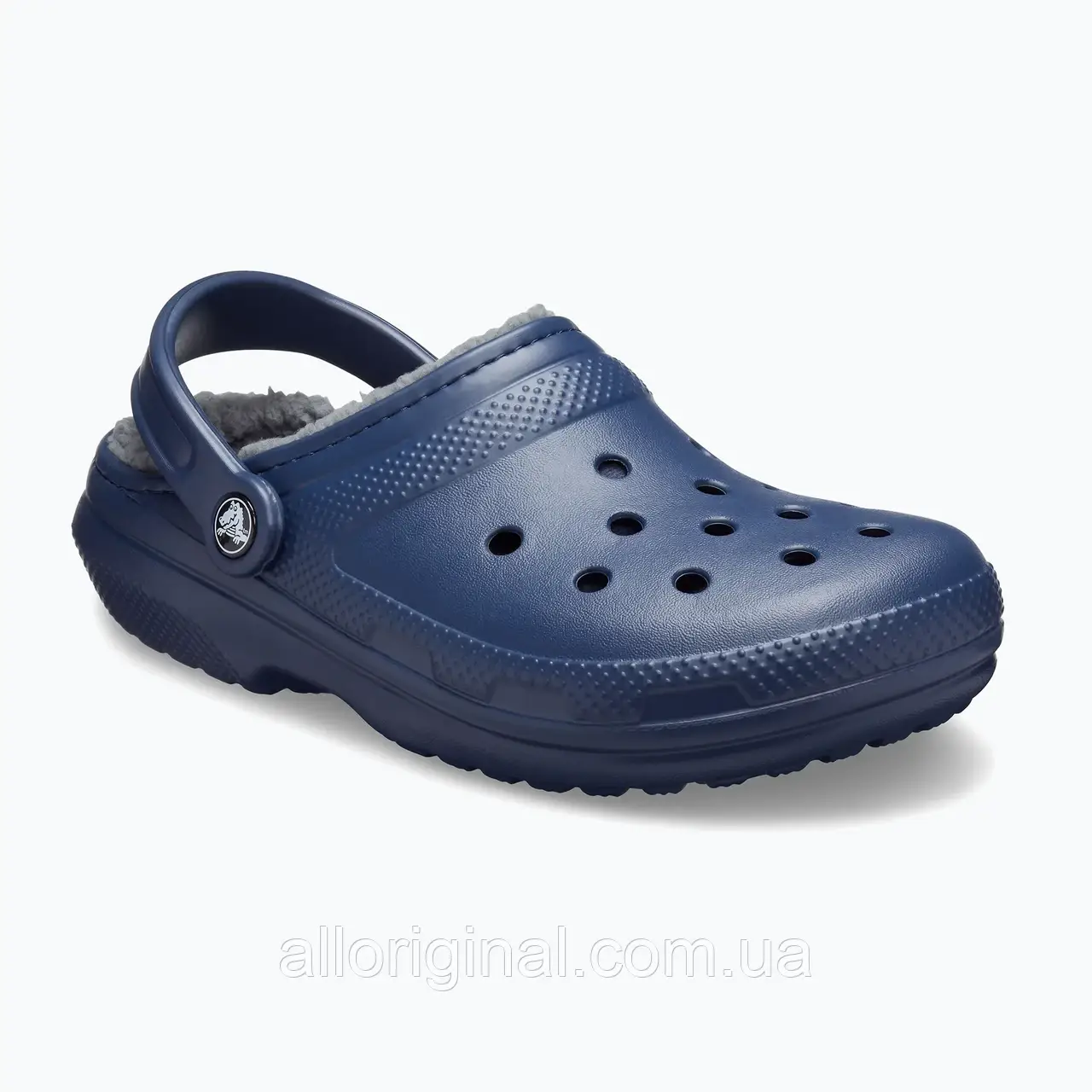AllOriginal com ua Шльопанці Crocs Classic Lined Clog темно-синій/вугільний РОЗМІРИ ЗАПИТУЙТЕ