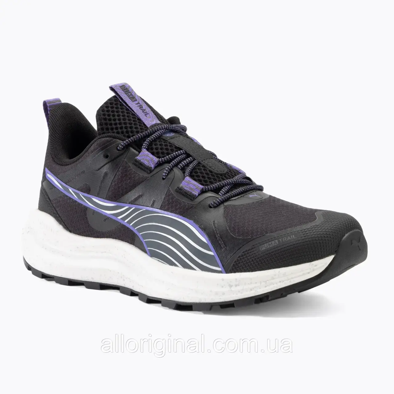 AllOriginal com ua Кросівки для бігу PUMA Reflect Lite Trail puma black/dark amethyst РОЗМІРИ ЗАПИТУЙТЕ