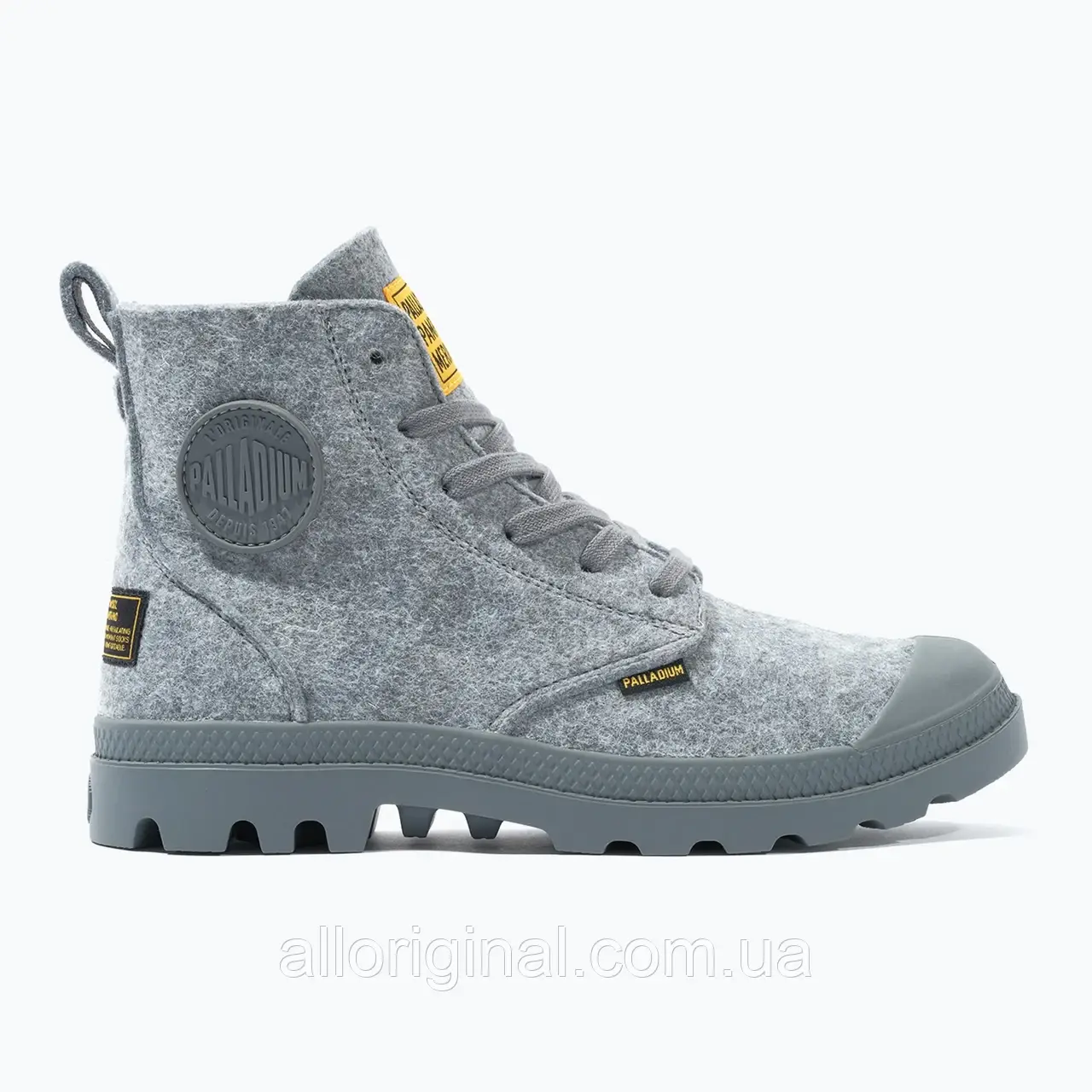 AllOriginal com ua Сірі туфлі Palladium Pampa Hi Merino РОЗМІРИ ЗАПИТУЙТЕ