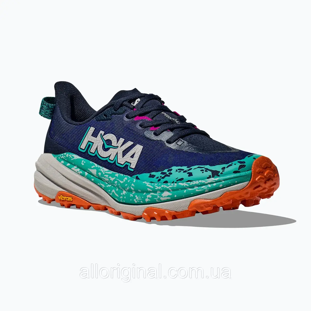 AllOriginal com ua Жіночі бігові кросівки HOKA Speedgoat 6 varsity navy/meteor РОЗМІРИ ЗАПИТУЙТЕ