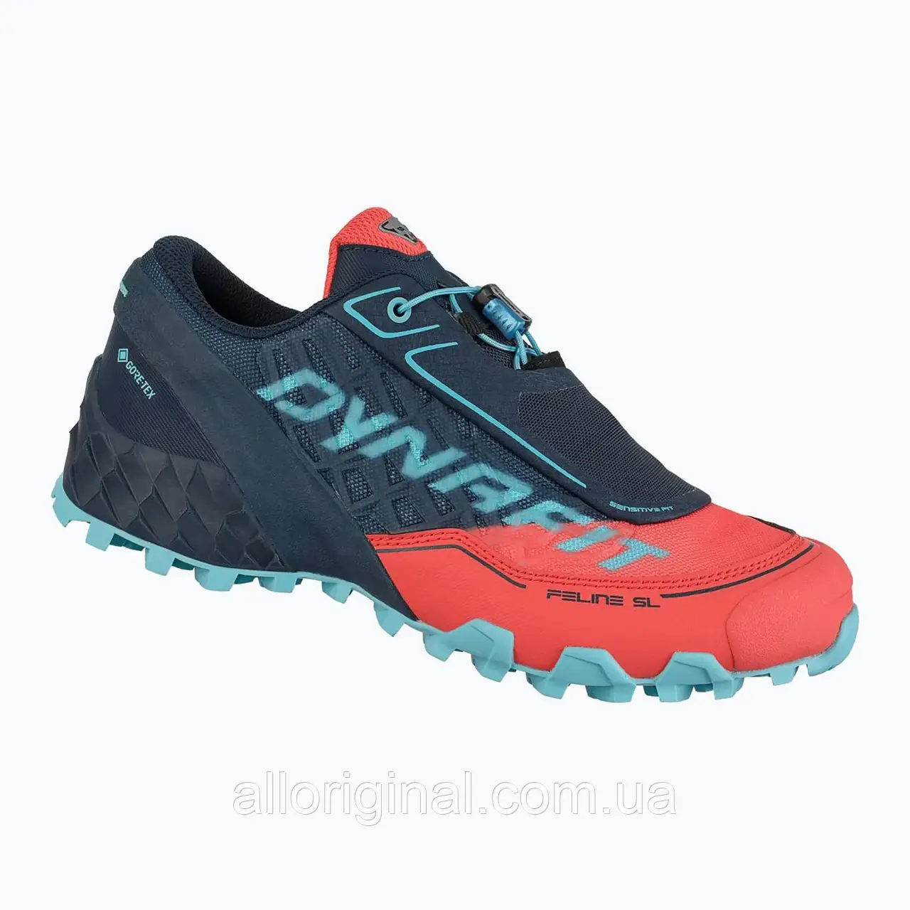 AllOriginal com ua DYNAFIT Feline SL GTX жіночі кросівки для бігу гарячий корал / чорниця РОЗМІРИ ЗАПИТУЙТЕ