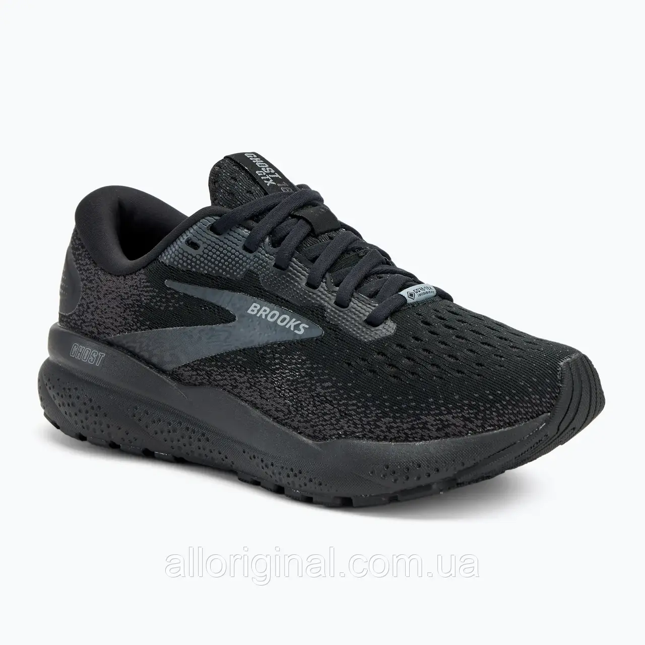 AllOriginal com ua Кросівки для бігу жіночі Brooks Ghost 16 GTX black/black/ebony РОЗМІРИ ЗАПИТУЙТЕ