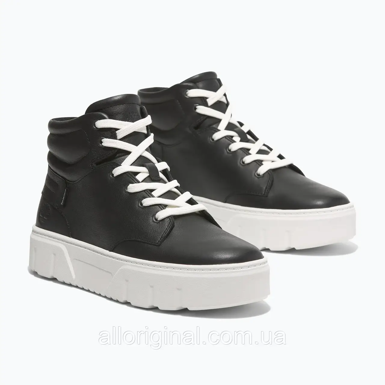 AllOriginal com ua Жіночі туфлі Timberland Laurel Court High Top Lace black full grain РОЗМІРИ ЗАПИТУЙТЕ