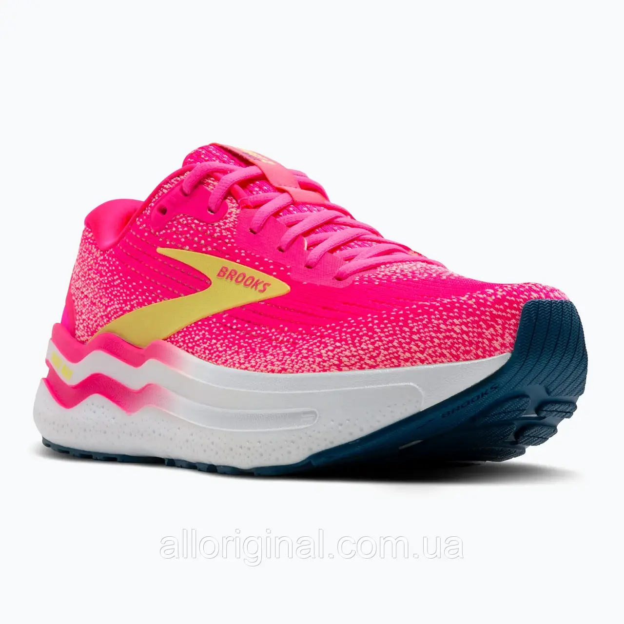 AllOriginal com ua Кросівки для бігу жіночі Brooks Ghost Max 2 pink/lemonade tonic/pink РОЗМІРИ ЗАПИТУЙТЕ