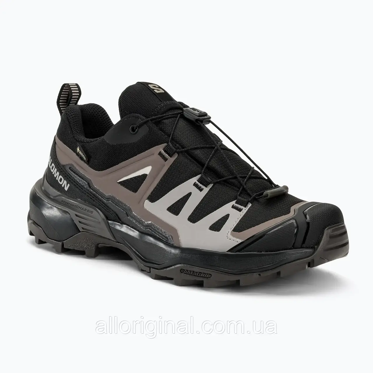 AllOriginal com ua Жіночі туристичні черевики Salomon X Ultra 360 GTX чорні/сливовий кошеня/сланець РОЗМІРИ