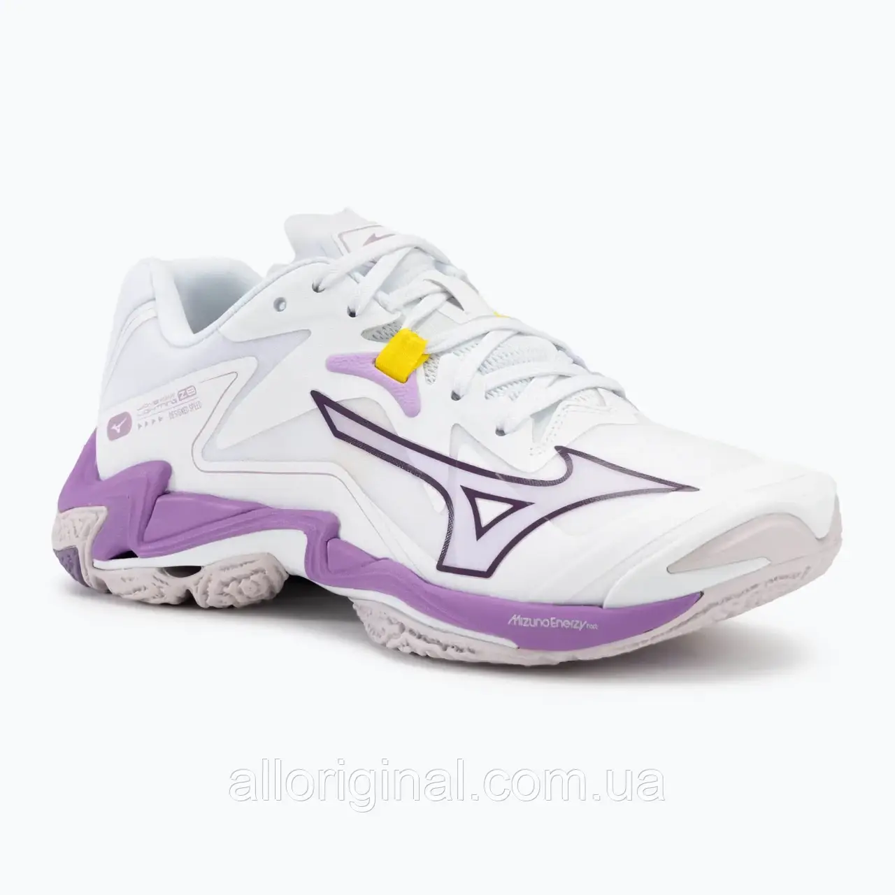 AllOriginal com ua Кросівки волейбольні жіночі Mizuno Wave Lightning Z8 white/patrician purple/quince РОЗМІРИ