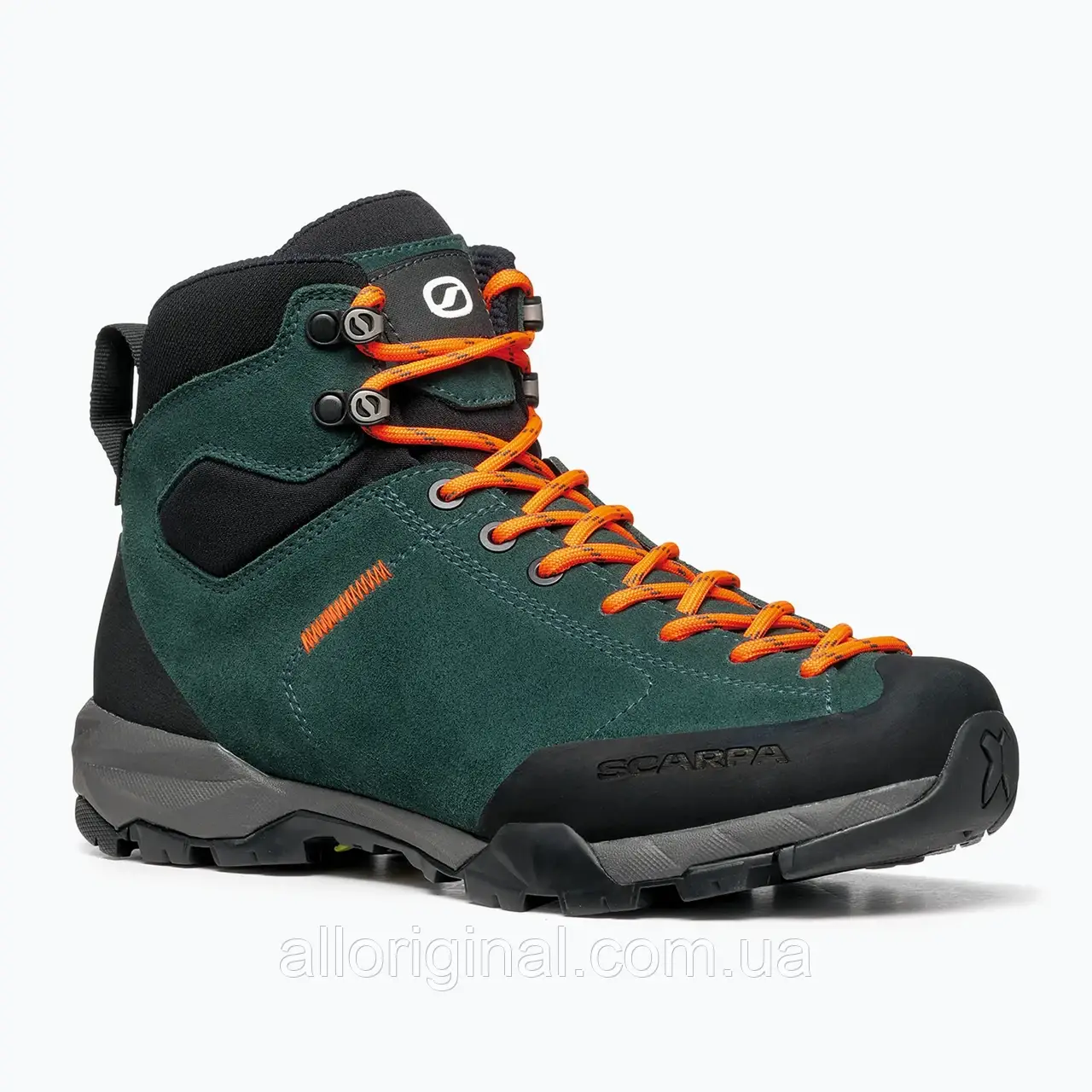 AllOriginal com ua Жіночі трекінгові черевики SCARPA Mojito Hike GTX botanic green/orange pop РОЗМІРИ