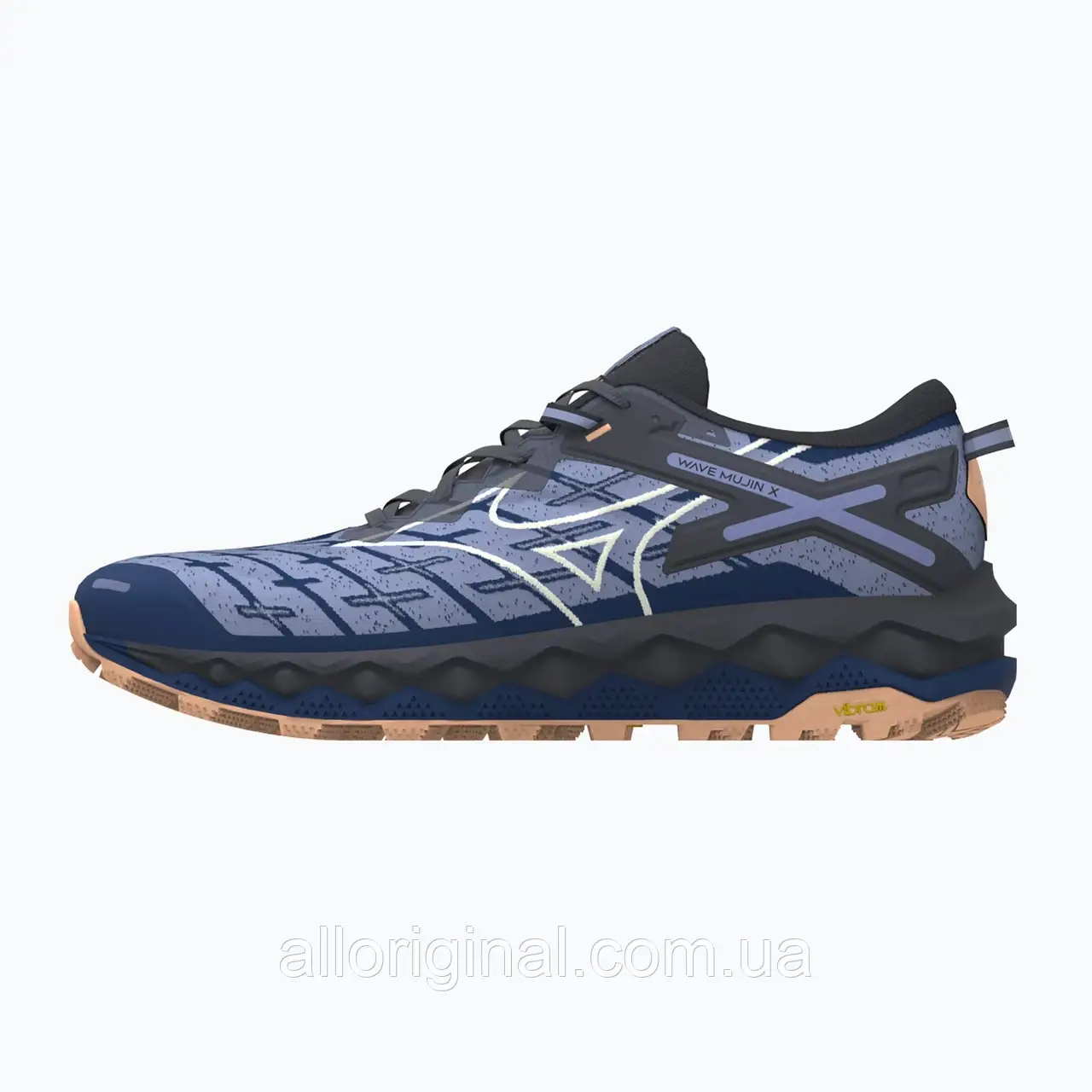 AllOriginal com ua Кросівки для бігу жіночі Mizuno Wave Mujin 10 purple impression/white sand/apricot ice
