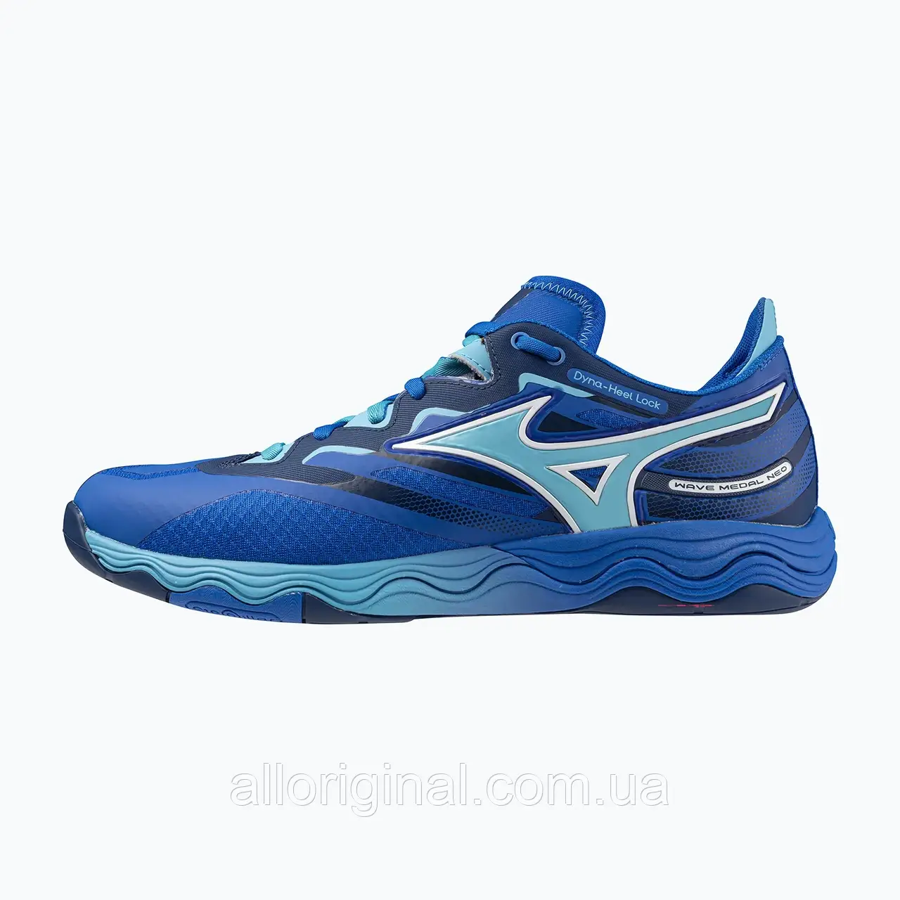 AllOriginal com ua Кросівки для тенісу Mizuno Wave Medal Neo mugen blue/white/river blue РОЗМІРИ ЗАПИТУЙТЕ