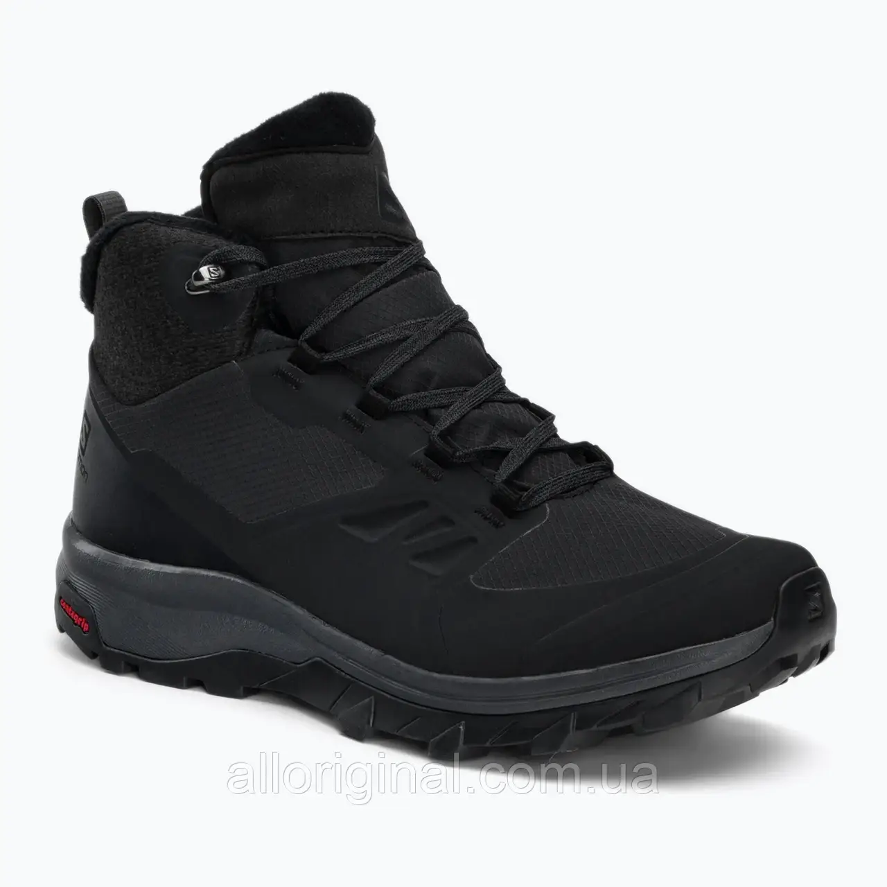 AllOriginal com ua Черевики для трекінгу жіночі Salomon Outsnap CSWP чорні L41110100 РОЗМІРИ ЗАПИТУЙТЕ