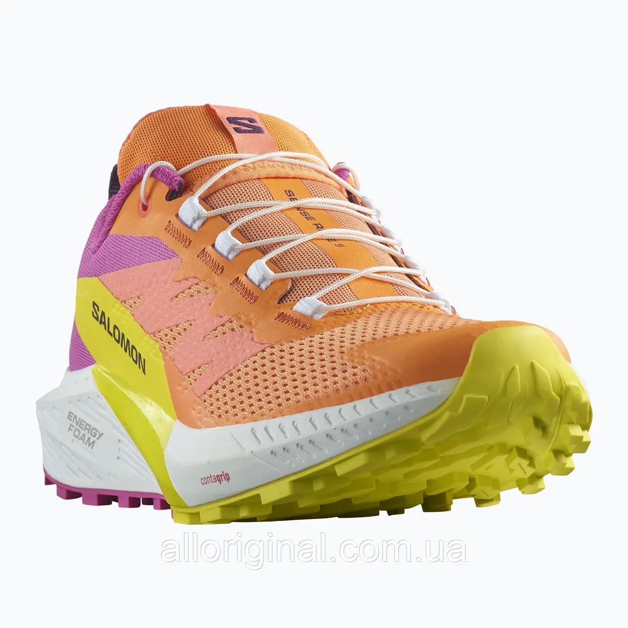 AllOriginal com ua Жіночі кросівки Salomon Sense Ride 5 райський птах/білий/сіра весна РОЗМІРИ ЗАПИТУЙТЕ