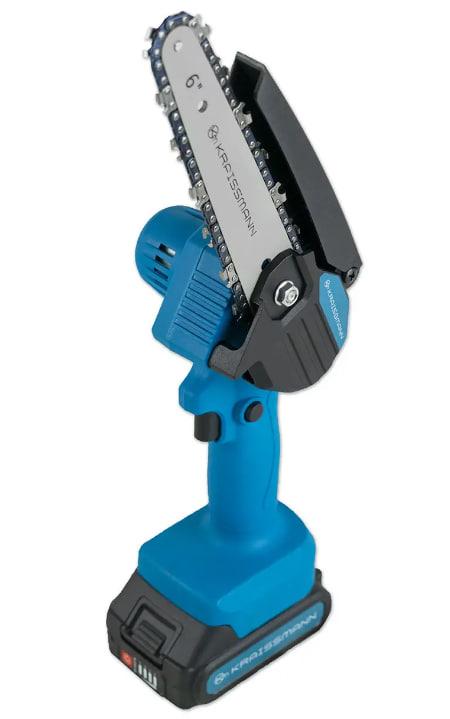 Ланцюгова пила на акумуляторах для дому KRAISSMANN 1521 AKS 20/2 Мініланцюгова пила для дачі (БЕЗ АКБ), фото 1