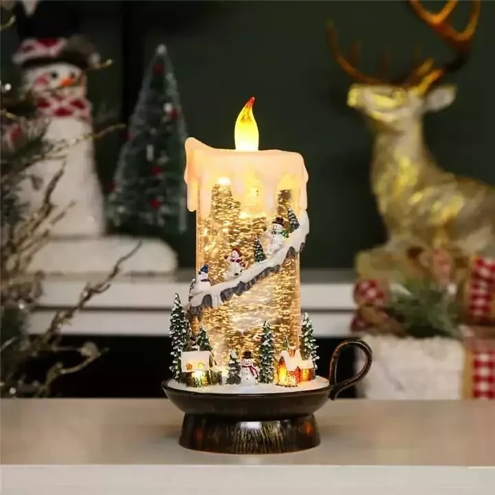 Новорічний нічник XMAS "Свічка" 21020B