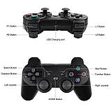 Бездротовий ігровий джойстик — PS-3 для Sony PlayStation 3, геймпад ПС3 з Bluetooth, чорний, фото 6