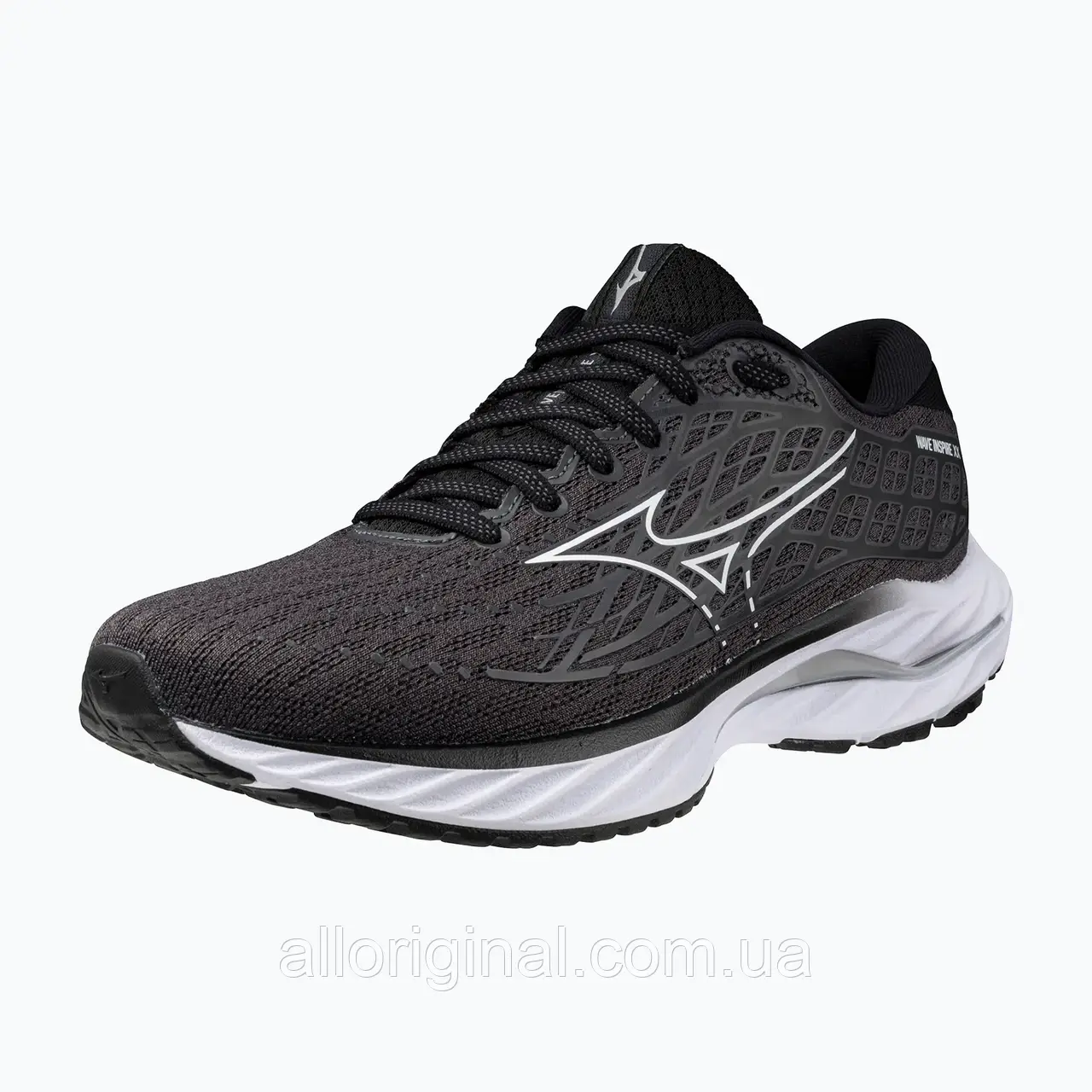 AllOriginal com ua Жіночі бігові кросівки Mizuno Wave Inspire 20 чорне дерево / білий / чорний РОЗМІРИ