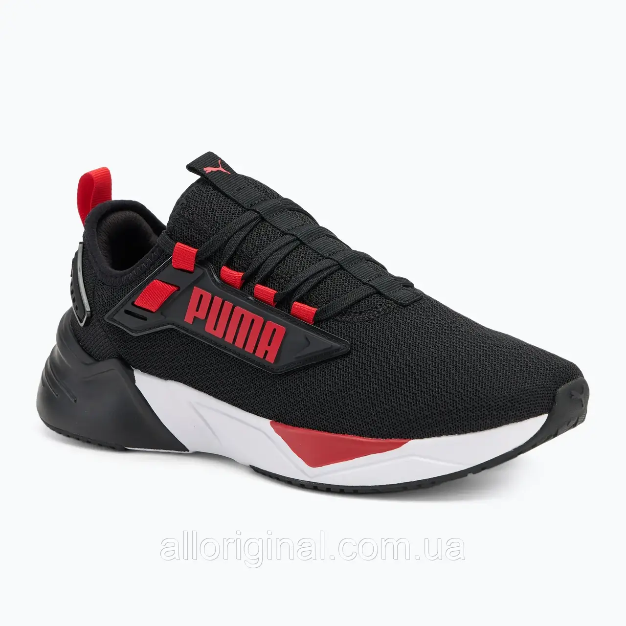 AllOriginal com ua PUMA Retaliate 3 бігові кросівки puma чорні / на всі часи червоні РОЗМІРИ ЗАПИТУЙТЕ
