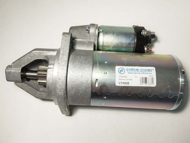 Стартер ГАЗ, УАЗ 1,5кВт (дв. УМЗ-402, редукторний) E&E