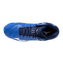 Кросівки для волейболу чоловічі високі Mizuno Wave Voltage 2 Mid V1GA2465-01 Mugen blue/white/estate blue, фото 4