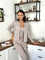 Трикотажні піжами. Домашній спальний комплект. Домашній одяг., фото 2