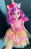 Лялька єдиноріг Moly Princess Unicorn Doll танцює, рухає руками під музику, 45 см., фото 4