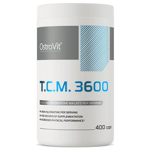 Креатин малат OstroVit T.C.M 3600 (400 капсул.)