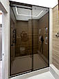 Душова перегородка розсувна BRONZE SLIDING LOFT, фото 5