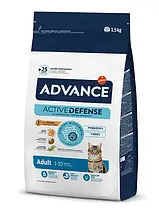 Сухий корм ADVANCE Adult Chicken & Rice для дорослих котів і кішок 1,5 кг
