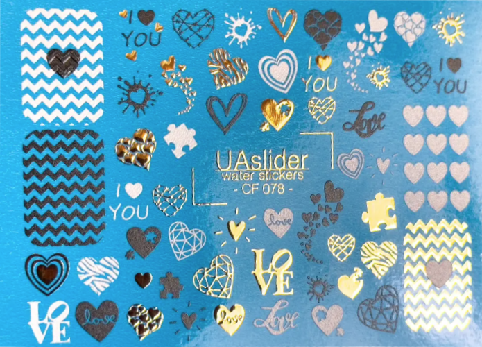 Слайдер-дизайн UAslider Color and Foil 078, фото 1