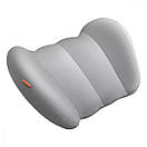 Подушка для підголовника Baseus ComfortRide Series Car Lumbar Pillow Gray, фото 4