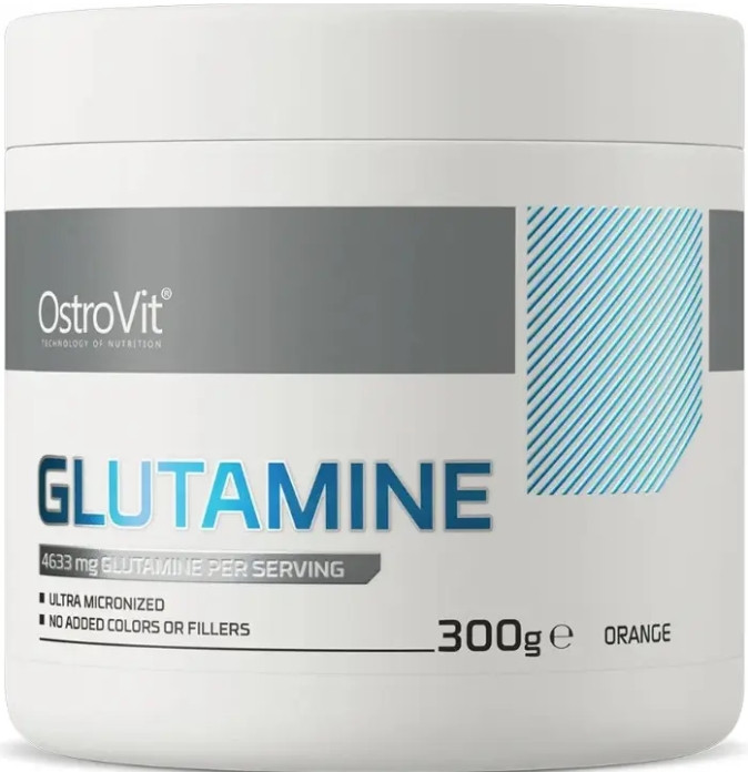 Глютамін OstroVit Glutamine 300 грам апельсин