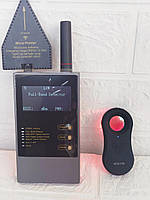 WT-10 Детектор жучків GPS трекерів і прихованих відеокамер Bug Detector 2023 + детектор прихованих камер G98