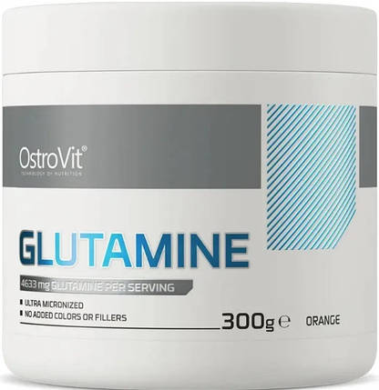 Глютамін OstroVit Glutamine 300 g апельсин, фото 1
