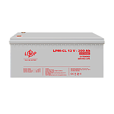 Акумулятор гелевий LPM-GL 12V - 200 Ah, фото 3