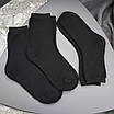 Шкарпетки зимові чоловічі 5 пар «Чорні» махрові теплі шкарпетки розмір 41-44 арт. 113.5, фото 4