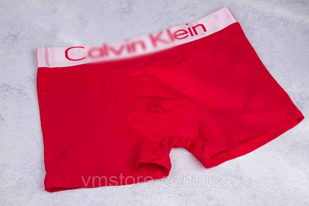 Труси боксери чоловічі, бавовна, червоні, розмір 2XL, фото 1